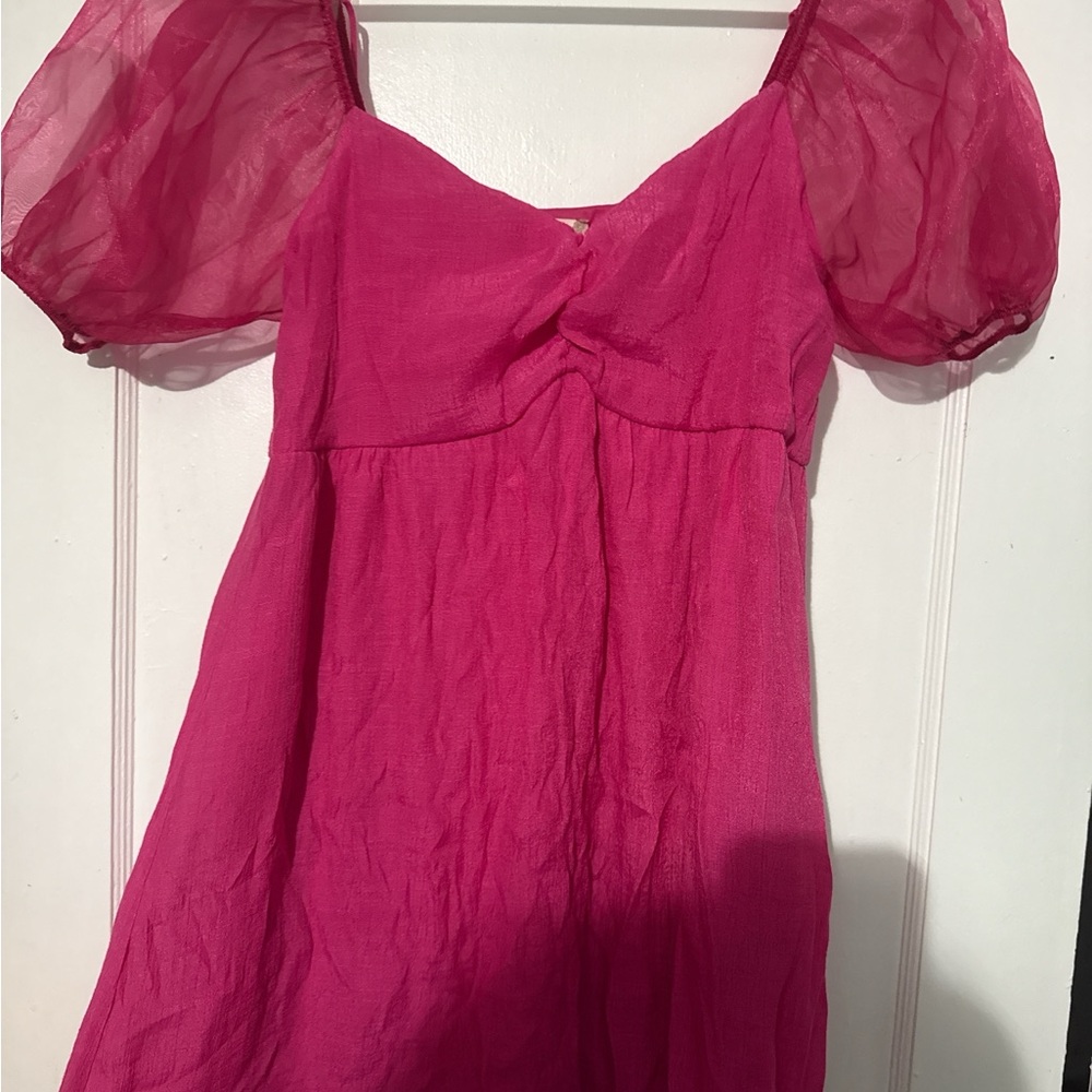Altar'd State Vibrant Pink Dress